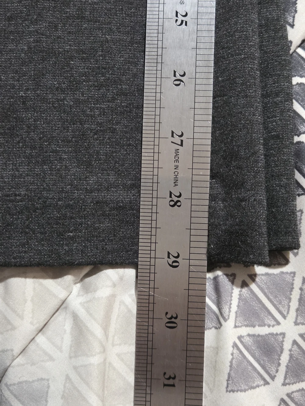 Charcoal Gray Career Straight Leg Dress Pants Women's Plus Size 18W Stretch Knit